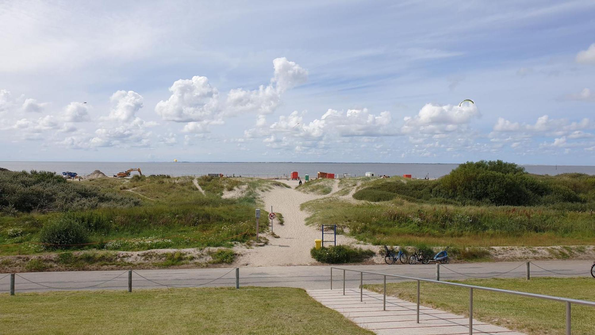 Ferienwohnung Seestern In Norddeich Norden Bagian luar foto